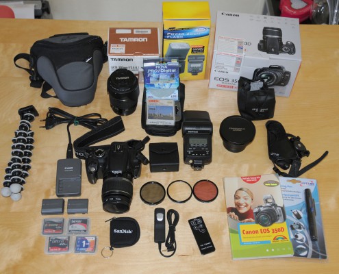 Das zweite Equipment