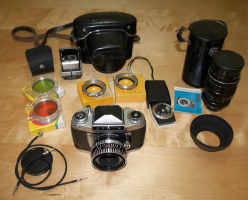 Das erste Equipment